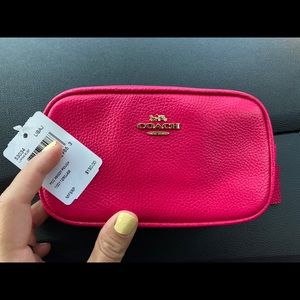 Coach PCC Crossbody Pouch -  Pink Ruby